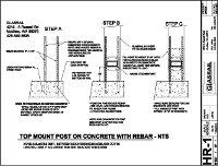 Top Mount with Rebar